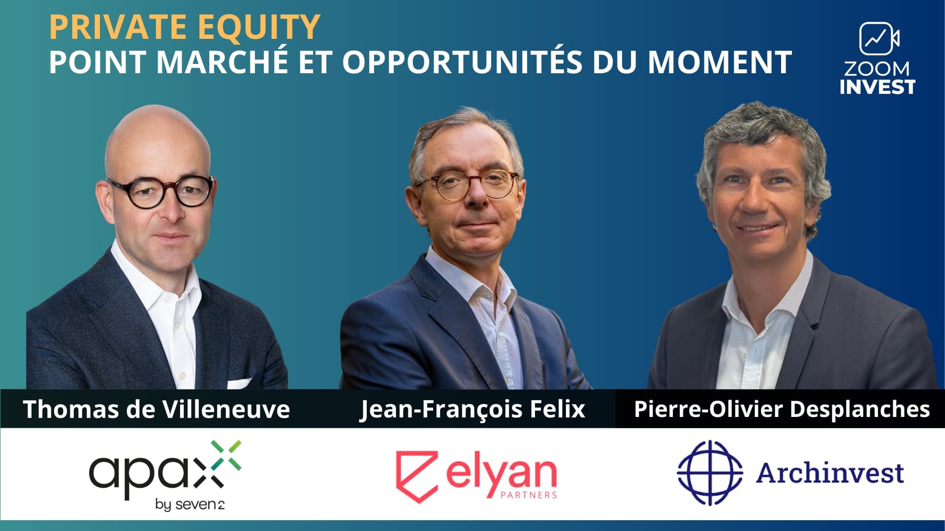 Private Equity : point marché et opportunités du moment…